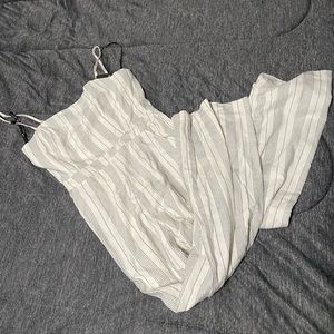 Forever 21 striped jumpsuit (S)